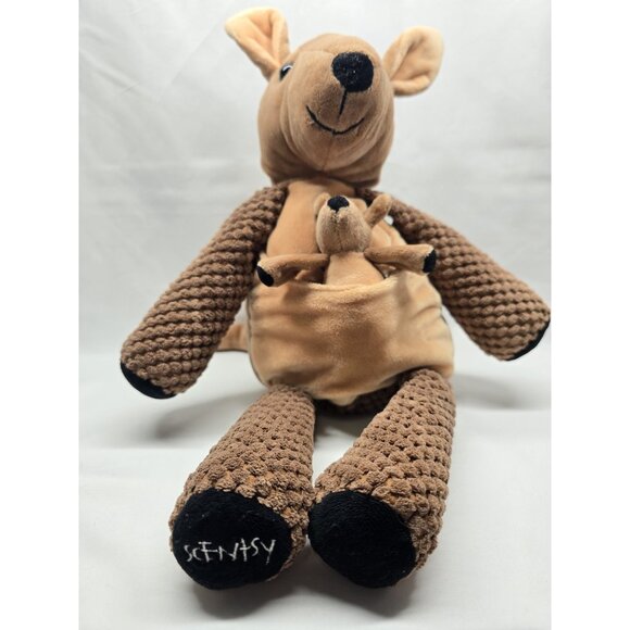 Scentsy Kenzie Kangaroo And Joey Plush Toy- READ INFO - Picture 2 of 14